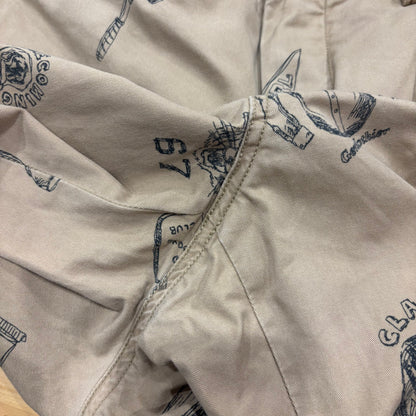 Polo Ralph Lauren ラルフローレン STRETCH STRAIGHT FIT ポロチノ グラフィックプリントチノパン ベージュ(36×32)/B1563P