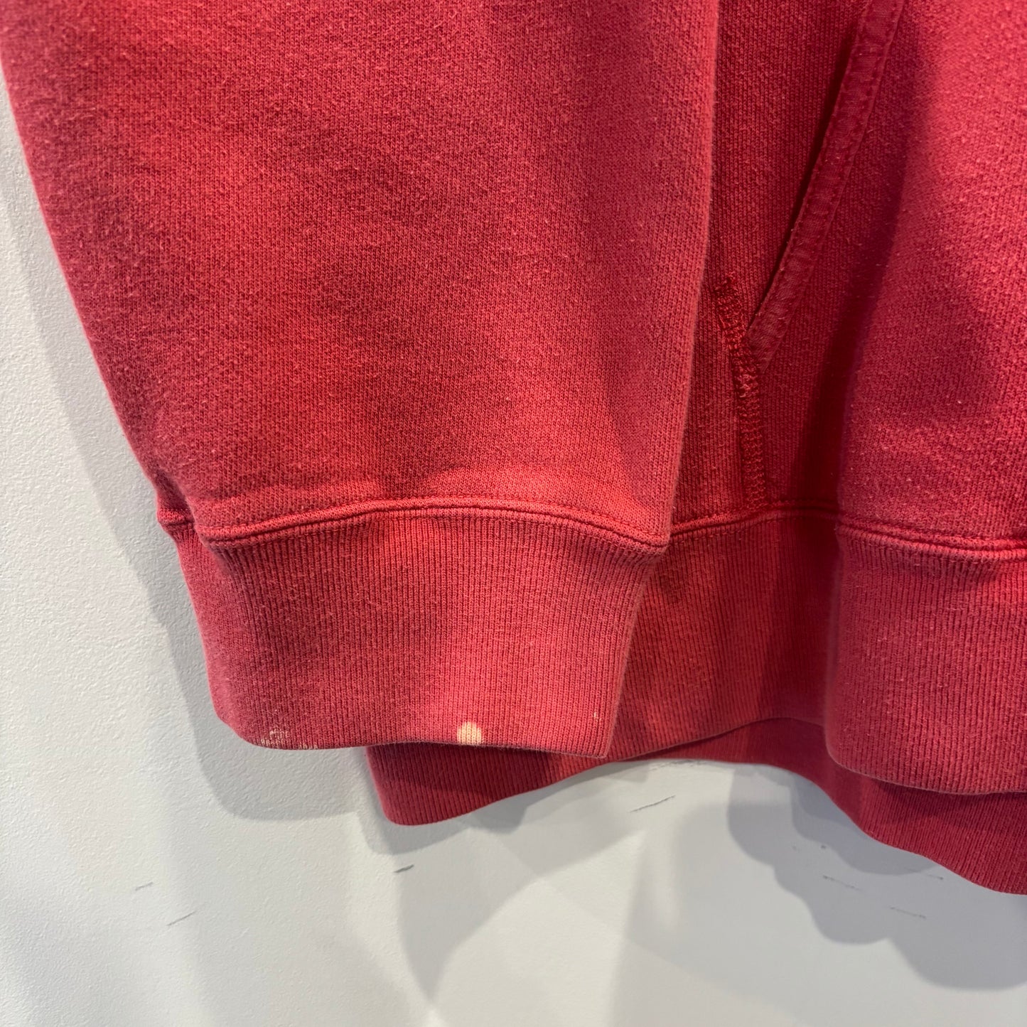 00's Polo Ralph Lauren ラルフローレン スウェットフーディ "Bait &tackle" サーモンピンク (サイズ不明)/B0687S-SO