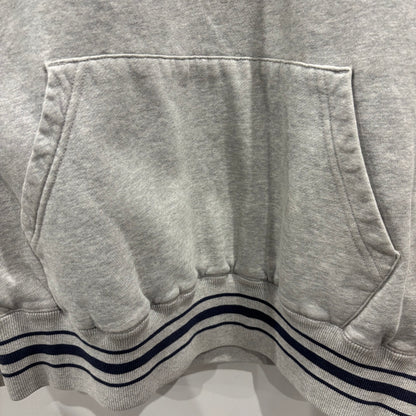 00's Polo Ralph Lauren ラルフローレン 裏サーマルハーフジップフーディ グレー(L)/B1806S-SO