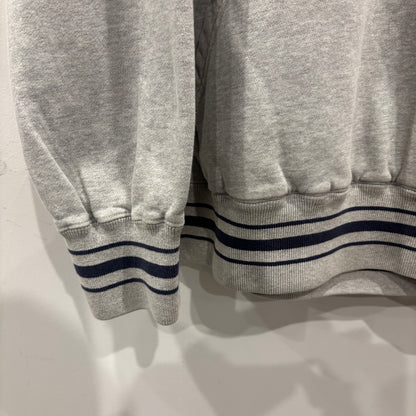 00's Polo Ralph Lauren ラルフローレン 裏サーマルハーフジップフーディ グレー(L)/B1806S-SO