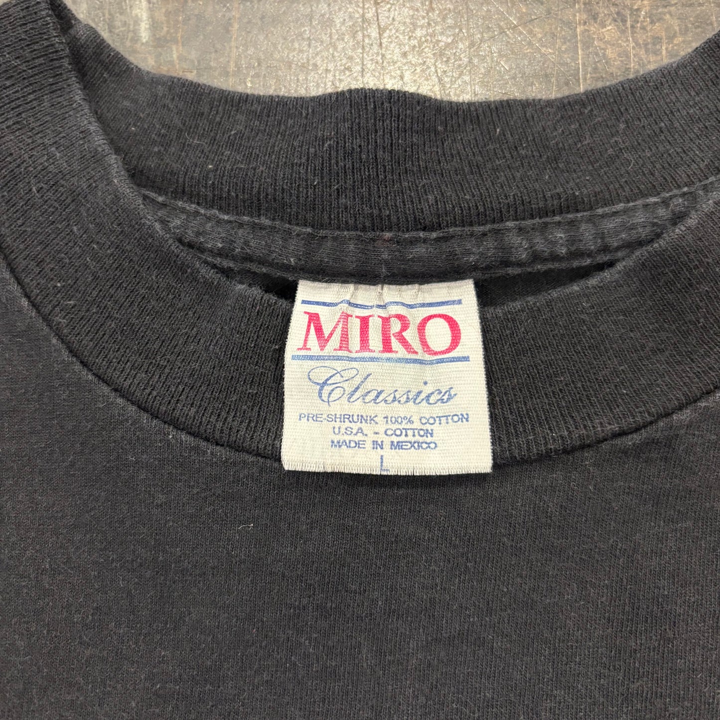 00's MIRO  MEN IN BLACK  MIB ムービTシャツ ブラック (L) /C0390T-SO