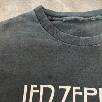 00's Led-Zeppelin IV レッド・ツエッペリン アルバム バンドTシャツ ブラック サイズ不明 A7451T-SO