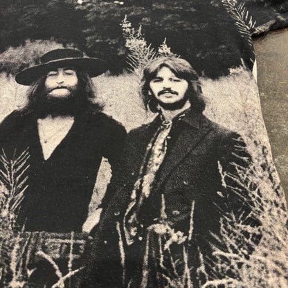 90's ALL SPORT  THE BEATLES ビートルズ オールオーバープリント AOP フォトTシャツ (XL) /C0291T-SO