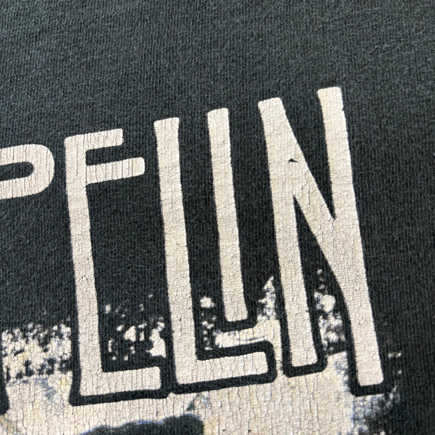 00's Led-Zeppelin IV レッド・ツエッペリン アルバム バンドTシャツ ブラック サイズ不明 A7451T-SO