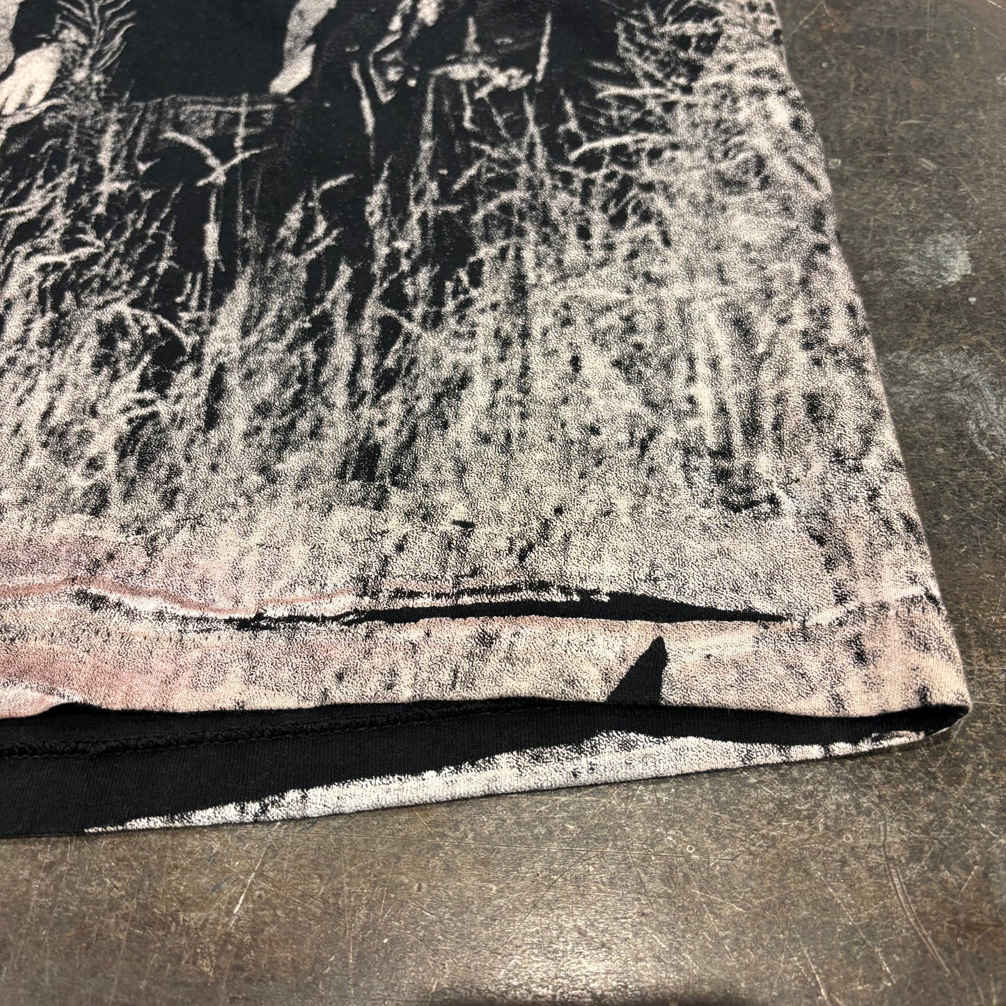 90's ALL SPORT  THE BEATLES ビートルズ オールオーバープリント AOP フォトTシャツ (XL) /C0291T-SO