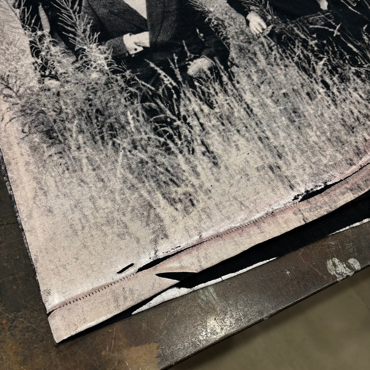 90's ALL SPORT  THE BEATLES ビートルズ オールオーバープリント AOP フォトTシャツ (XL) /C0291T-SO