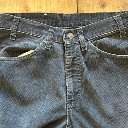 80's Levi's 519-1558 コーデュロイ 黒(W32×L30)/A8278P-SO