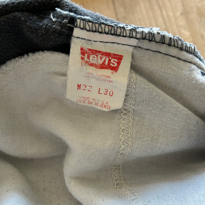80's Levi's 519-1558 コーデュロイ 黒(W32×L30)/A8278P-SO