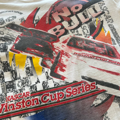 90's Fruit of The Loom NASCAR 1998 Winston Cup Series Tシャツ 白(XL)/B1936T-SO
