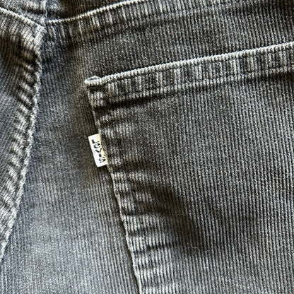 80's Levi's 519-1558 コーデュロイ 黒(W32×L30)/A8278P-SO