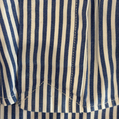 00's Ralph Lauren ラルフローレン ストライプシャツ 青白 (L)/A7972S-SO