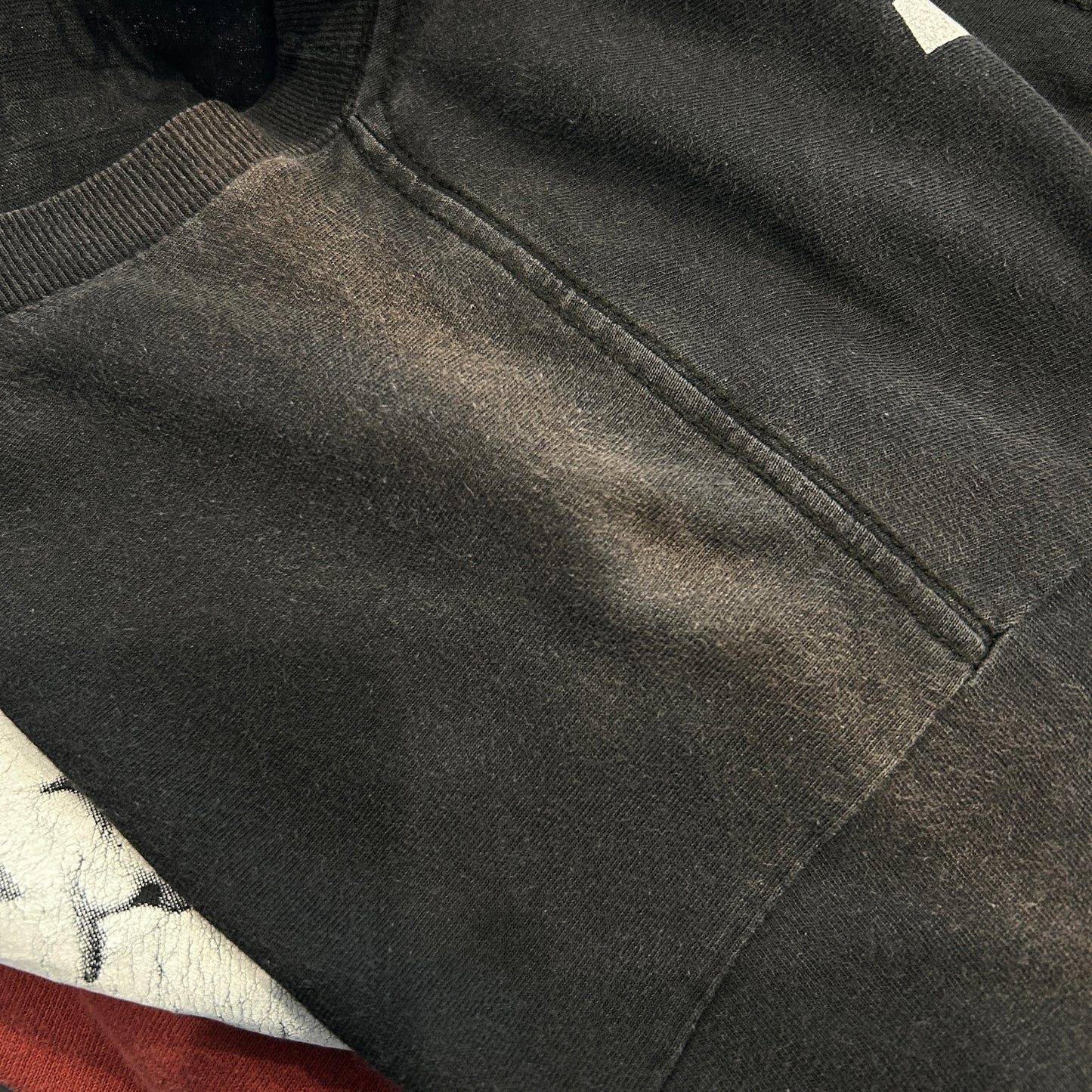 00's AL STYLE HOSTAGE CALM メッセージTシャツ 黒 (L)/B2040T-SO