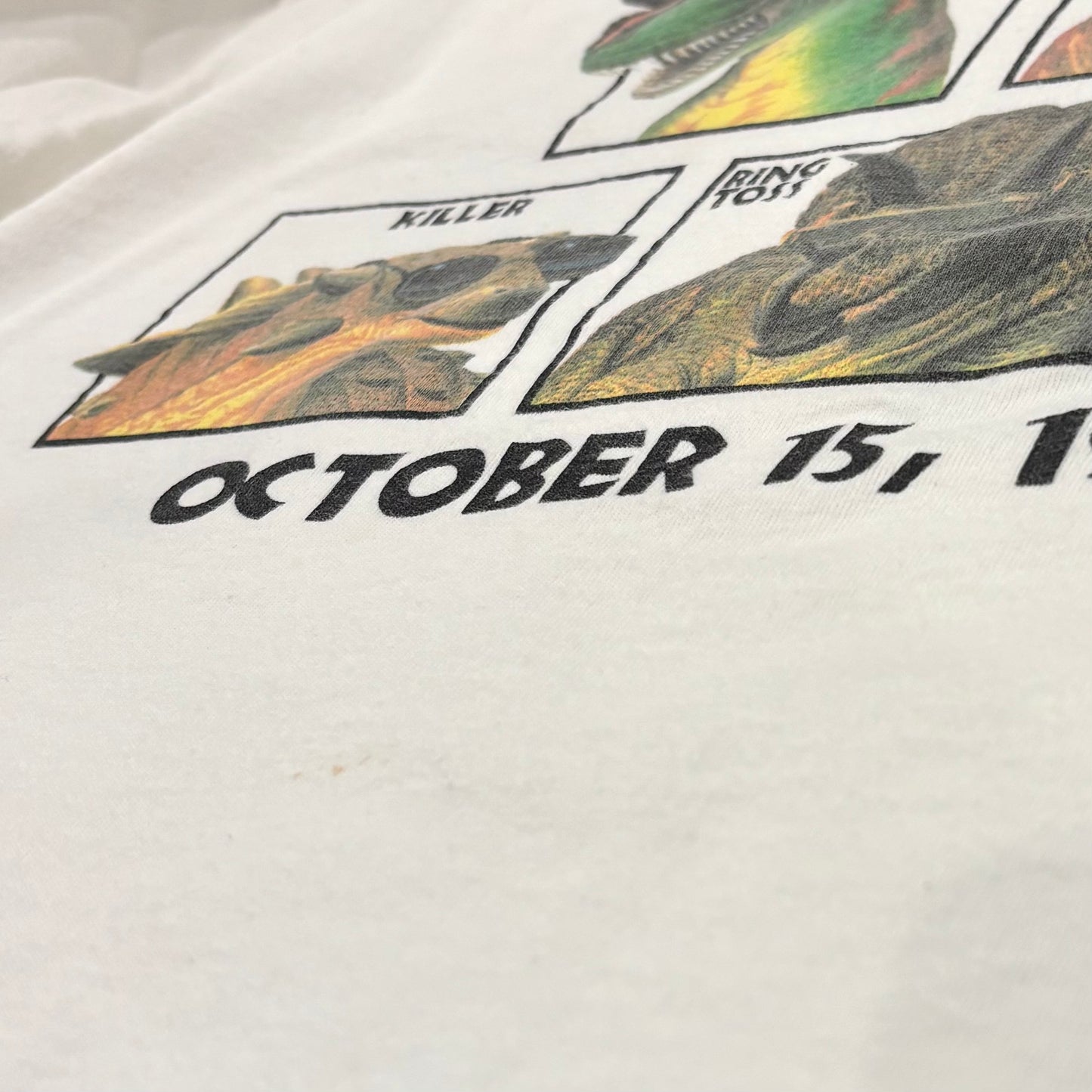 90's All Sport 恐竜 ダイナソー OCTOBER 15, 1994 イベントTシャツ