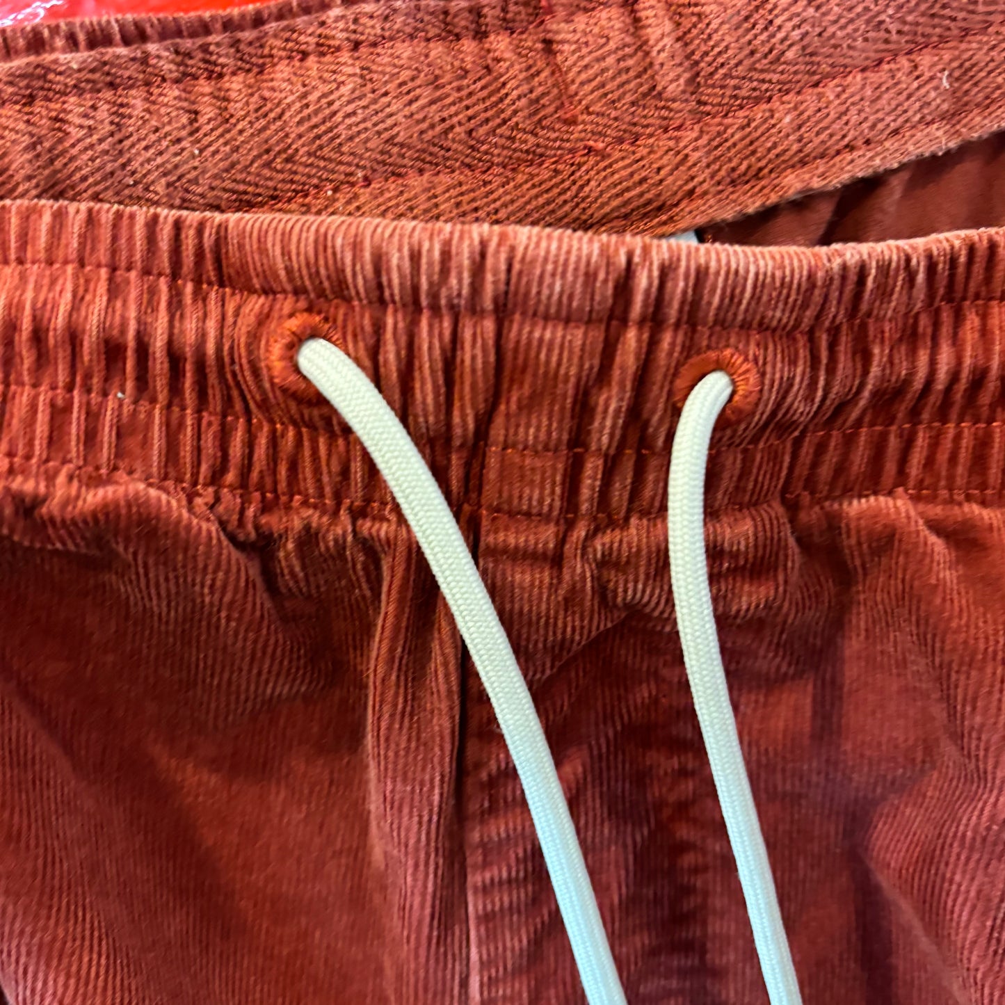 00's FA ASSEMBLY コーデュロイ ハーフパンツ バーガンディ (XL)/B3920P-SO
