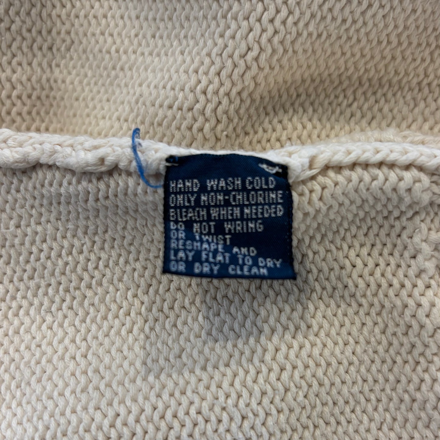 Polo by Ralph Lauren ラルフローレン コットンニット ホワイト (L)/B3386K-SO