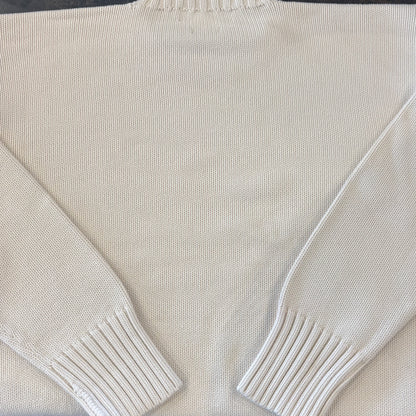 Polo by Ralph Lauren ラルフローレン コットンニット ホワイト (L)/B3386K-SO