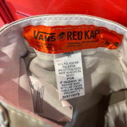 00's VANS RED KAP チノ ハーフパンツ ベージュ (w30)/B2270P-SO