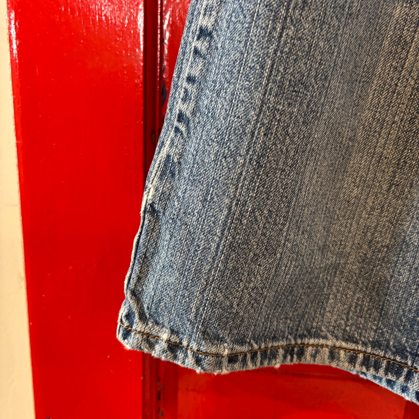 00's Levi's 550 リーバイス デニム ハーフパンツ 青 (w36)/B2811P-SO