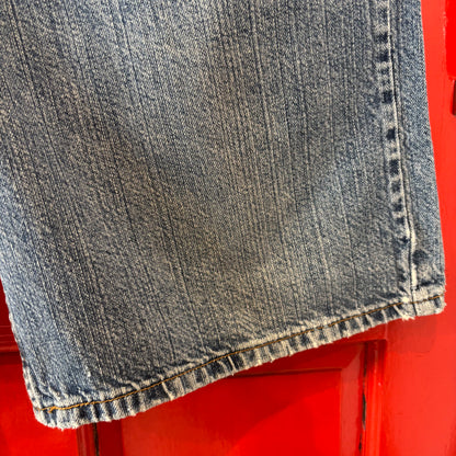 00's Levi's 550 リーバイス デニム ハーフパンツ 青 (w36)/B2811P-SO