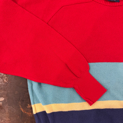 Polo by Ralph Lauren ラルフローレン コットンラグランニット ボーダー (L)/B3254K-SO