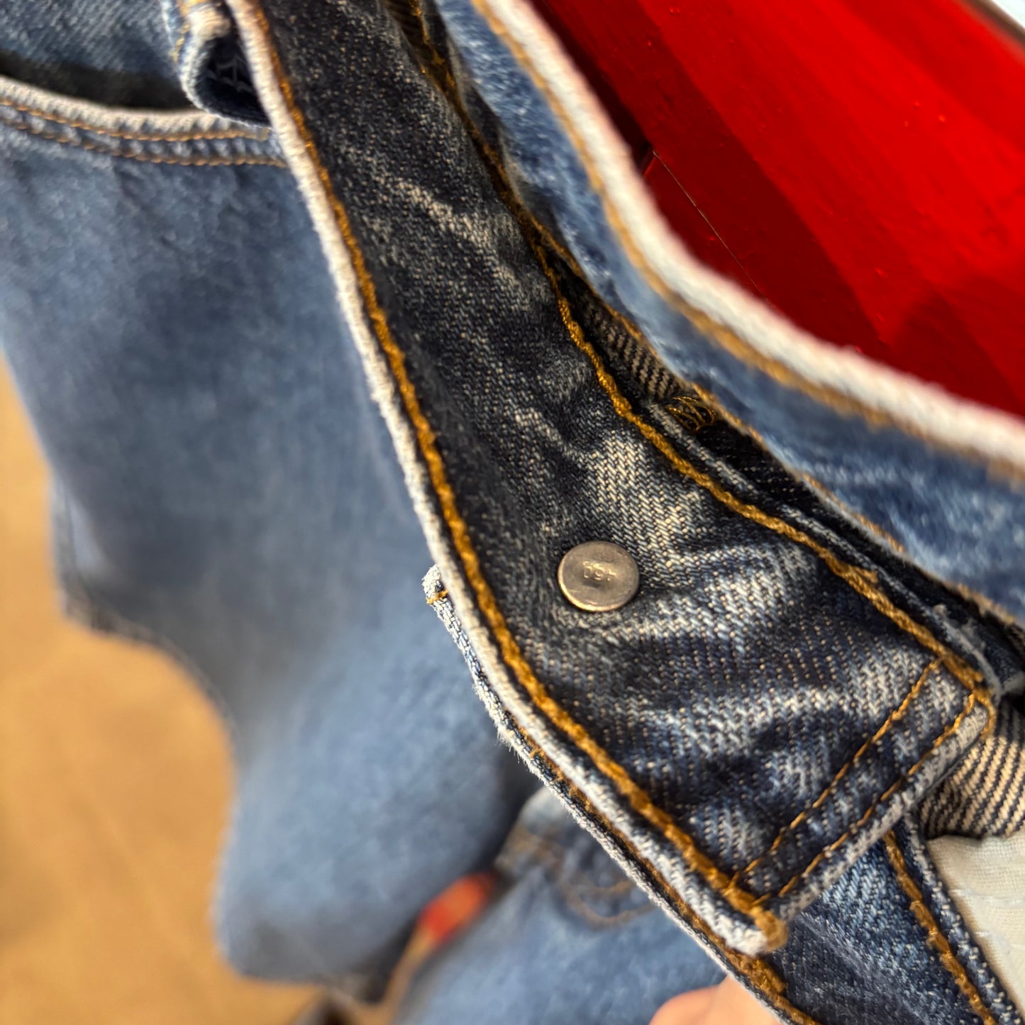 00's Levi's 550 リーバイス デニム ハーフパンツ 青 (w34)/B2810P-SO