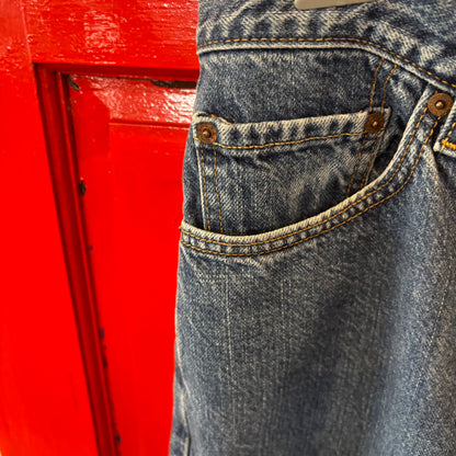 00's Levi's 550 リーバイス デニム ハーフパンツ 青 (w34)/B2810P-SO