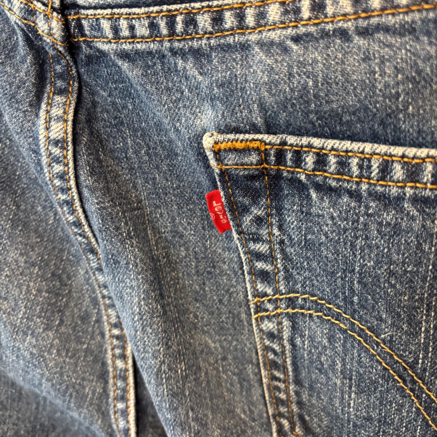 00's Levi's 550 リーバイス デニム ハーフパンツ 青 (w34)/B2810P-SO