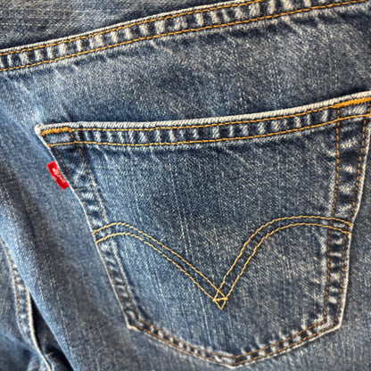 00's Levi's 550 リーバイス デニム ハーフパンツ 青 (w34)/B2810P-SO