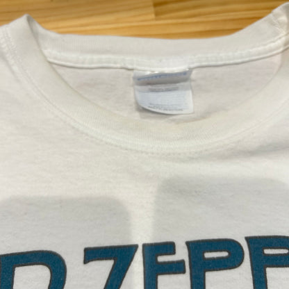 00's Hanes Led Zeppelin レッド・ツェッペリン Tシャツ 白(XL)/A6568T-SO