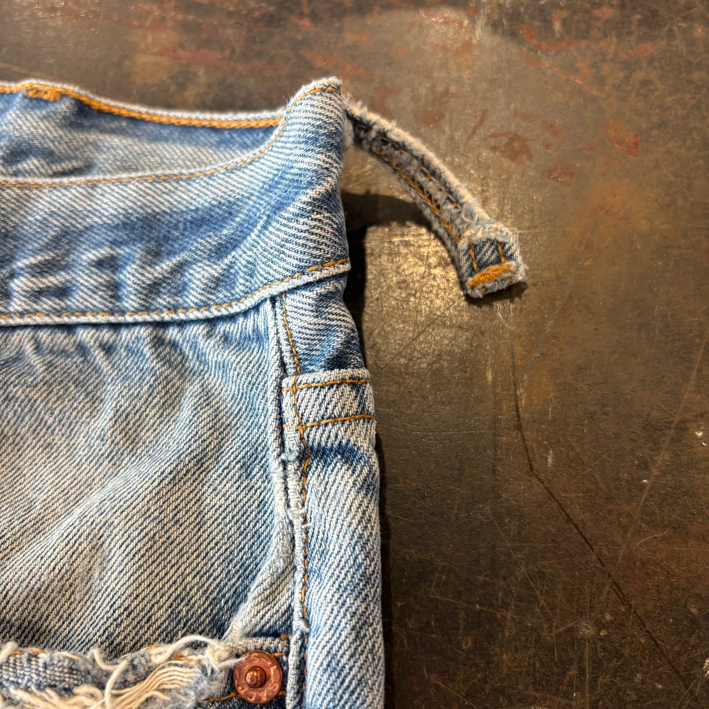 90's Levi's リーバイス 501 denim ダメージデニムパンツ (W40/L30) /C0002P-SO