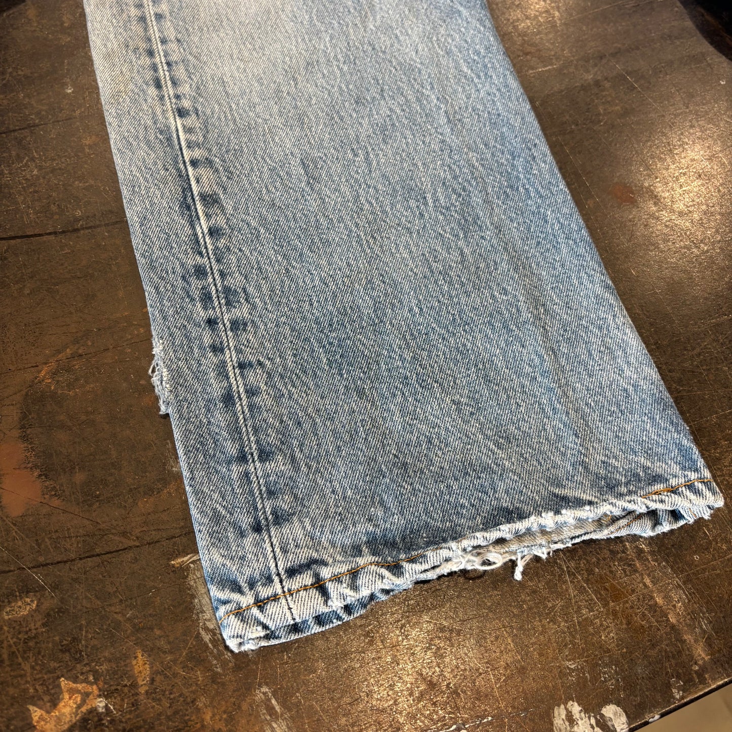 90's Levi's リーバイス 501 denim ダメージデニムパンツ (W40/L30) /C0002P-SO
