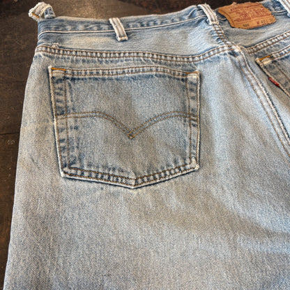 90's Levi's リーバイス 501 denim ダメージデニムパンツ (W40/L30) /C0002P-SO