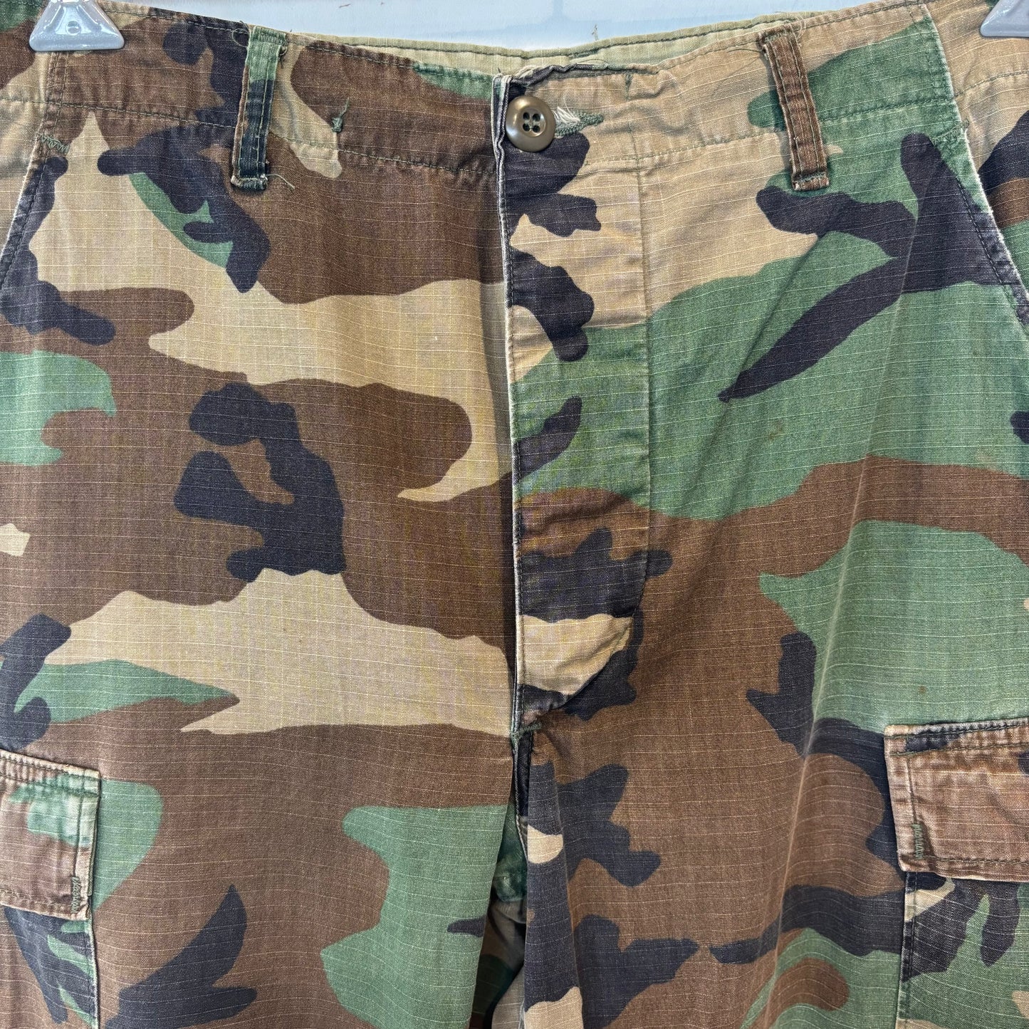 80's U.S.ARMY "HOT Weather"ウッドランドカモ コンバットカーゴパンツ (S-R)/B2337P-SO