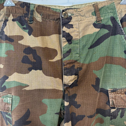 80's U.S.ARMY "HOT Weather"ウッドランドカモ コンバットカーゴパンツ (S-R)/B2337P-SO