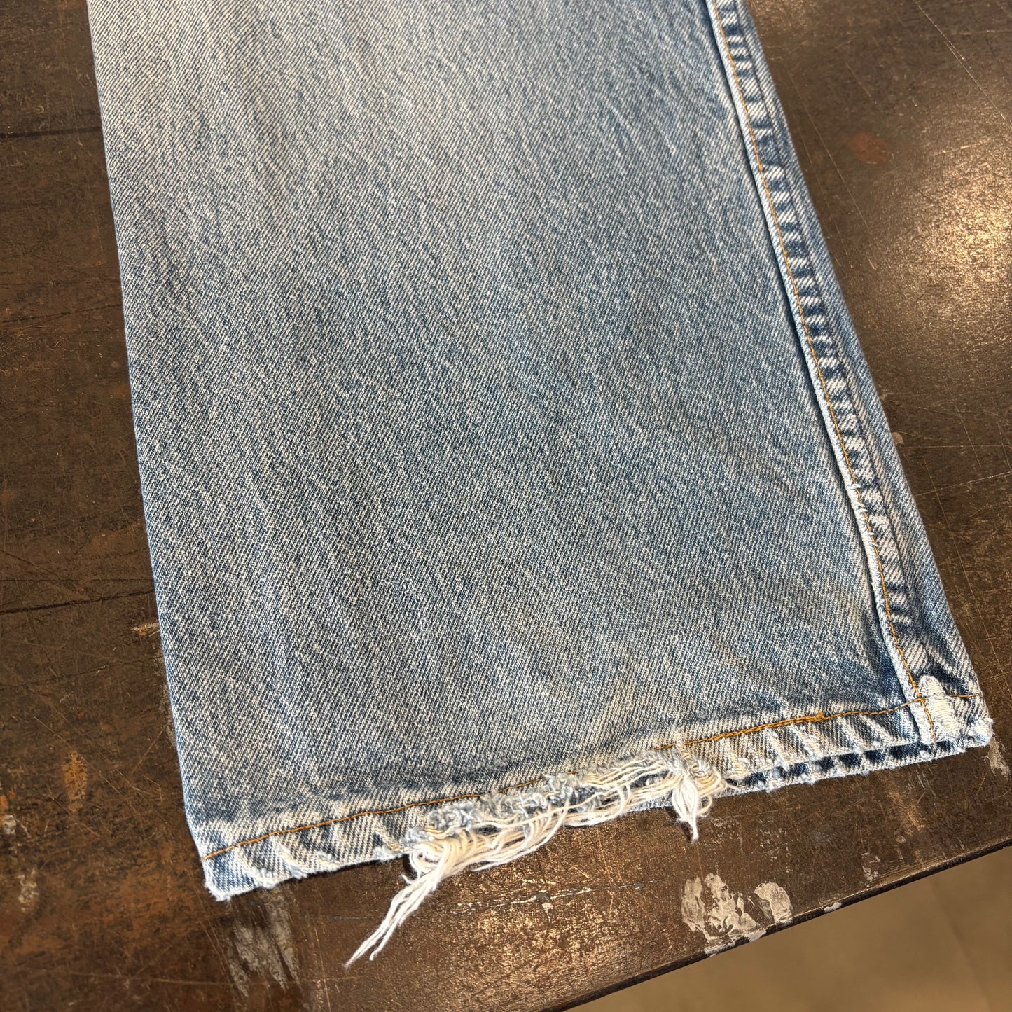 90's Levi's リーバイス 501 denim ダメージデニムパンツ (W40/L30) /C0002P-SO