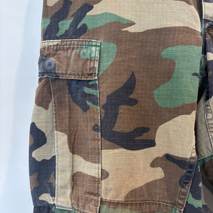 80's U.S.ARMY "HOT Weather"ウッドランドカモ コンバットカーゴパンツ (S-R)/B2337P-SO