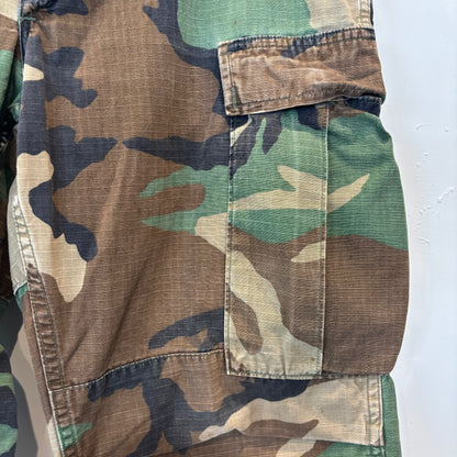 80's U.S.ARMY "HOT Weather"ウッドランドカモ コンバットカーゴパンツ (S-R)/B2337P-SO