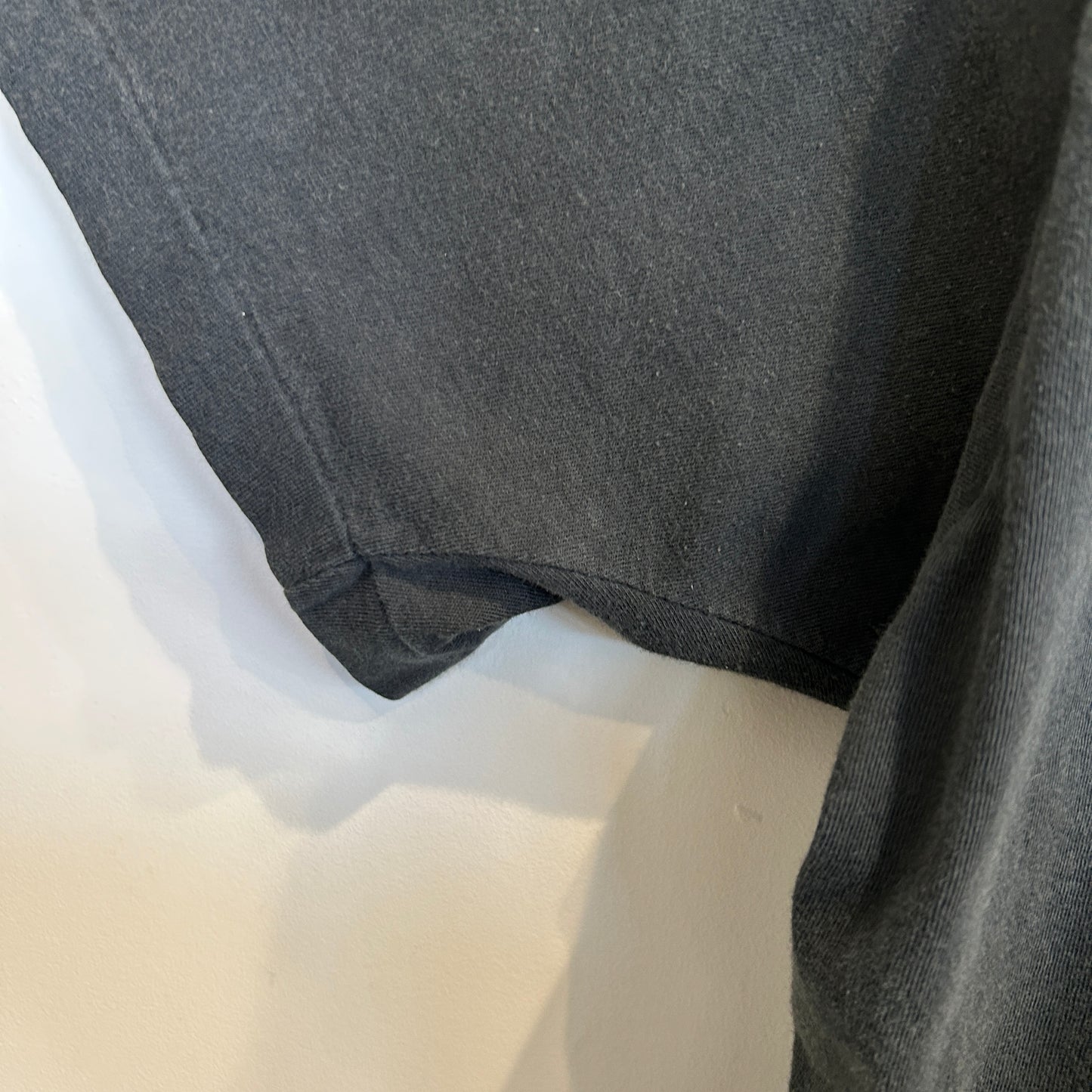 90's RRL Built For Quality & Endurance モーターサイクルTシャツ 三つ星タグ 黒 (XL)/C0879T-SO