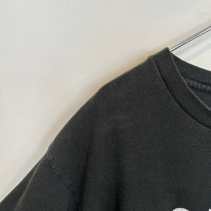 90's RRL Built For Quality & Endurance モーターサイクルTシャツ 三つ星タグ 黒 (XL)/C0879T-SO