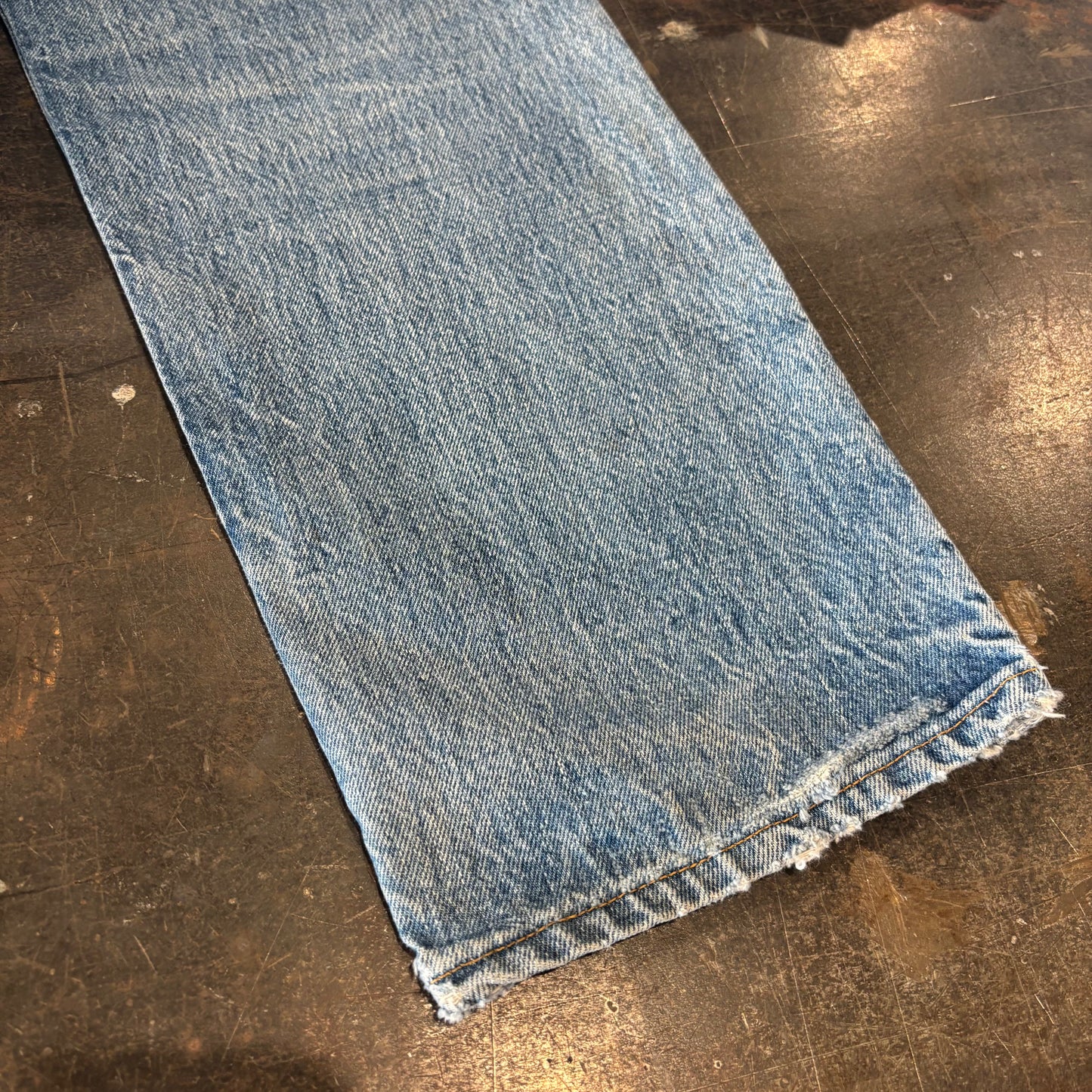 90's Levi's リーバイス 501 denim USA製 ダメージデニムパンツ (W35/L34) /A9719P-SO