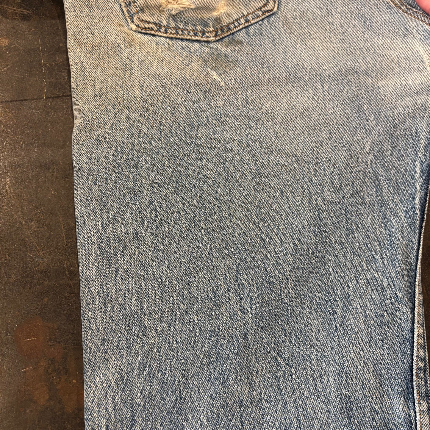 90's Levi's リーバイス 501 denim USA製 ダメージデニムパンツ (W35/L34) /A9719P-SO