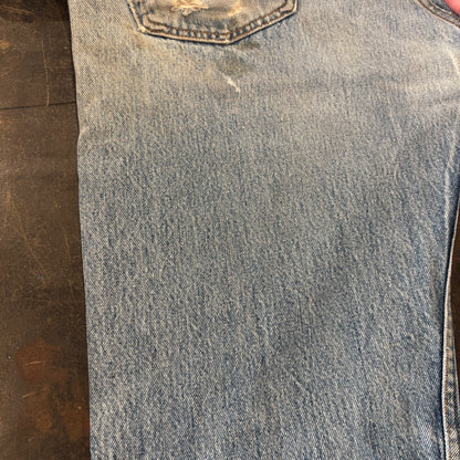 90's Levi's リーバイス 501 denim USA製 ダメージデニムパンツ (W35/L34) /A9719P-SO