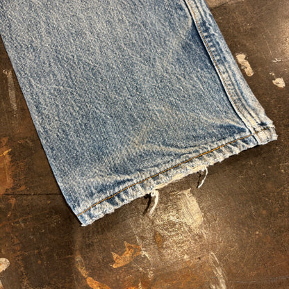 90's Levi's リーバイス 501 denim USA製 ダメージデニムパンツ (W35/L34) /A9719P-SO