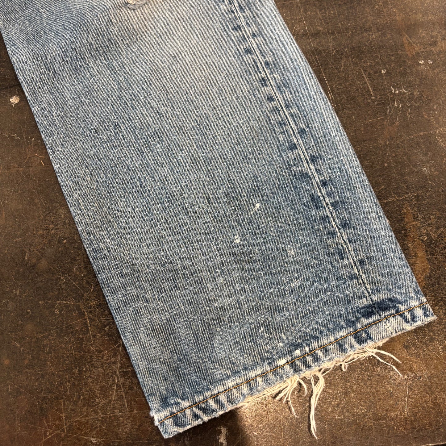 00's Levi's リーバイス 501 denim ダメージデニムパンツ (W34/L30) /A5666P-SO