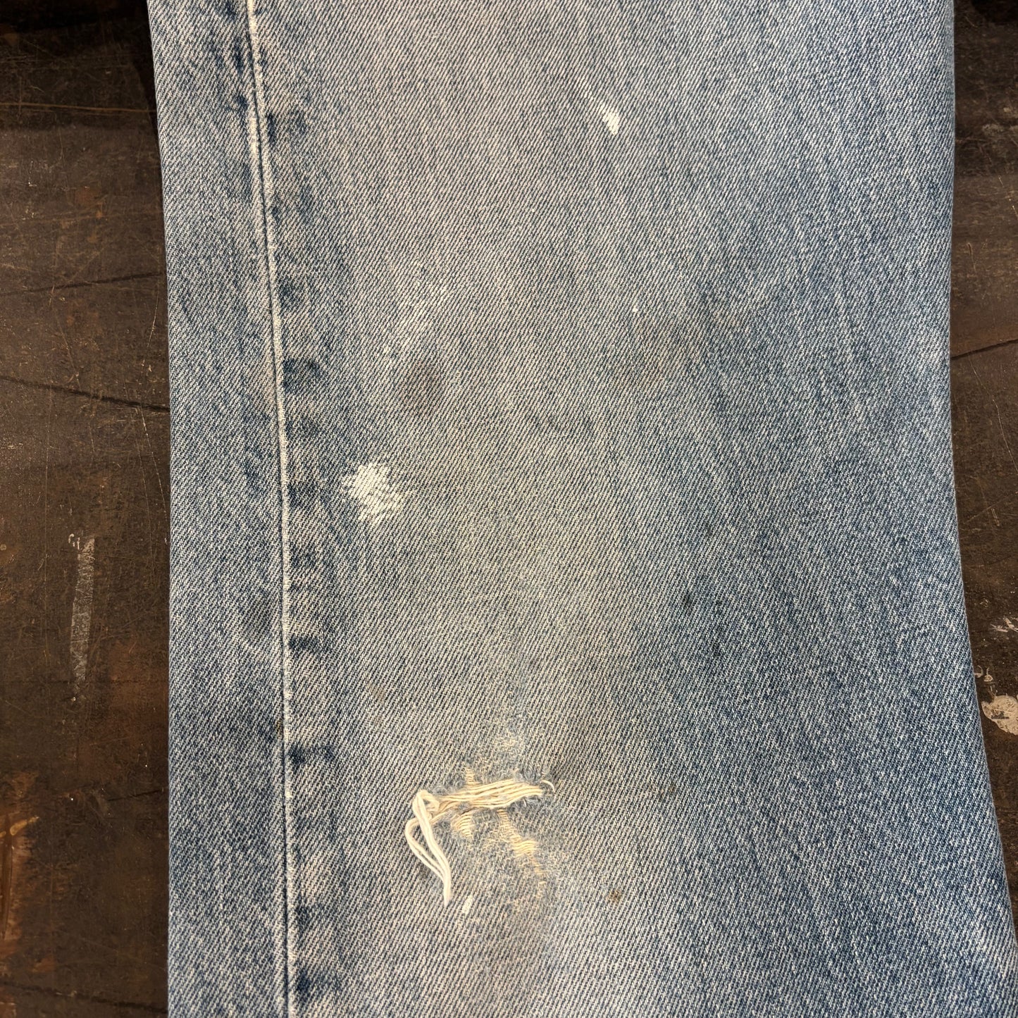 00's Levi's リーバイス 501 denim ダメージデニムパンツ (W34/L30) /A5666P-SO