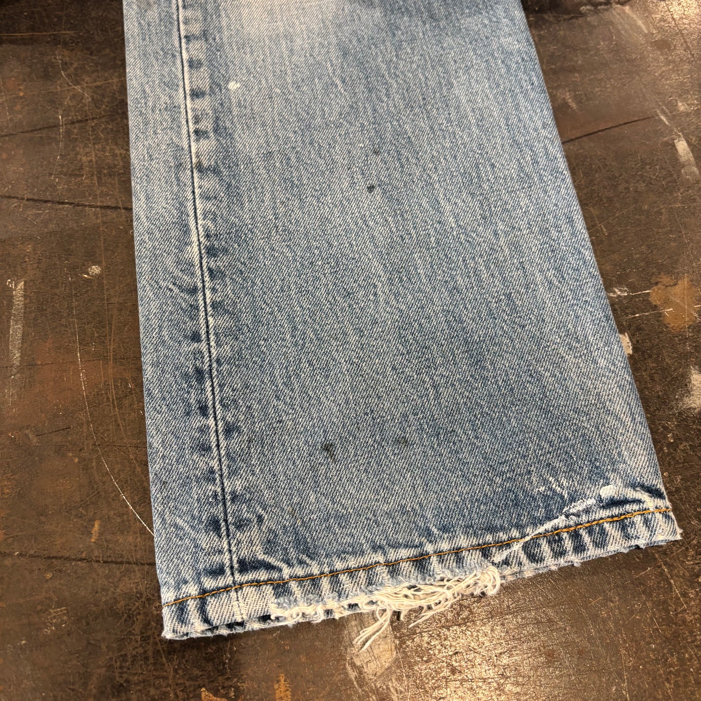 00's Levi's リーバイス 501 denim ダメージデニムパンツ (W34/L30) /A5666P-SO