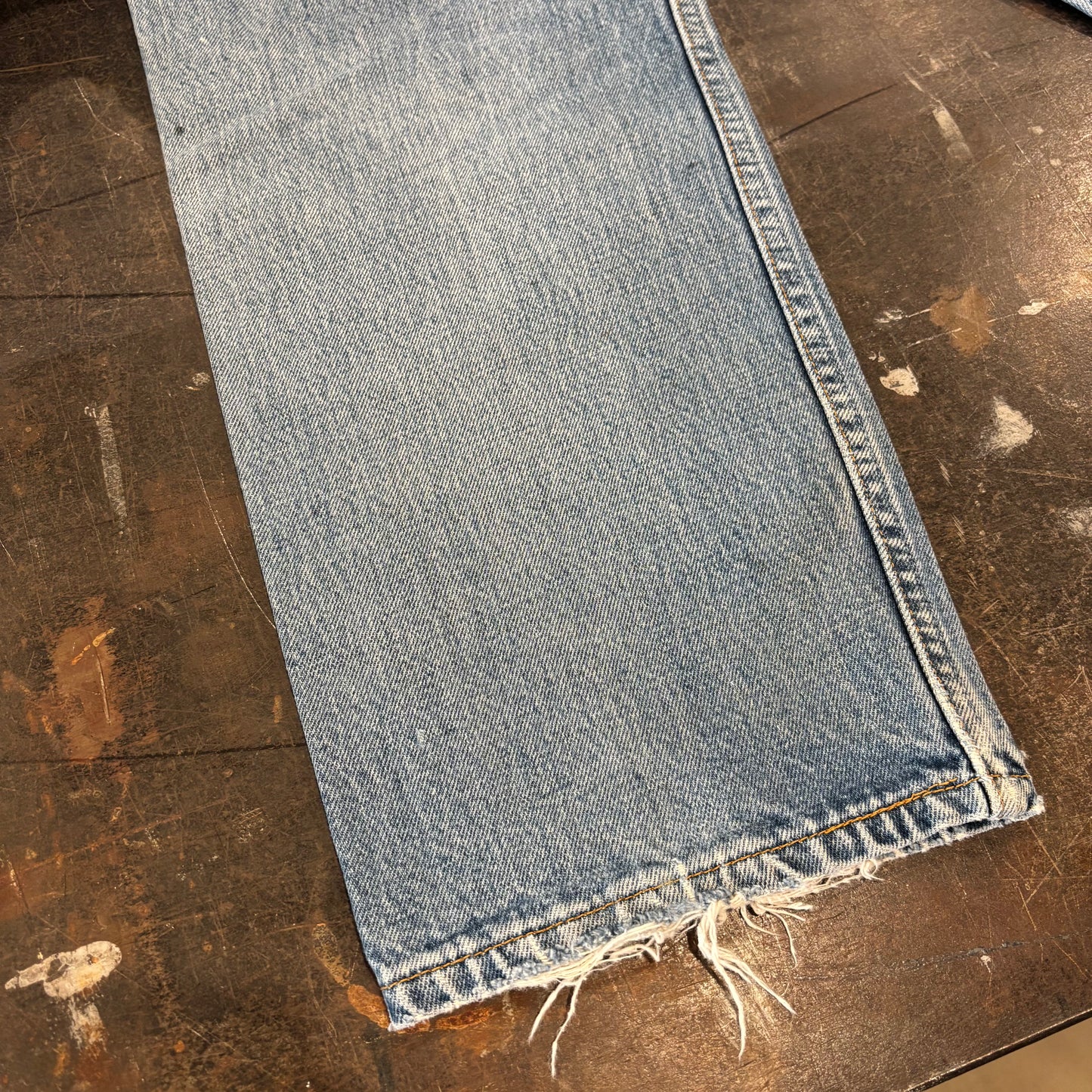 00's Levi's リーバイス 501 denim ダメージデニムパンツ (W34/L30) /A5666P-SO