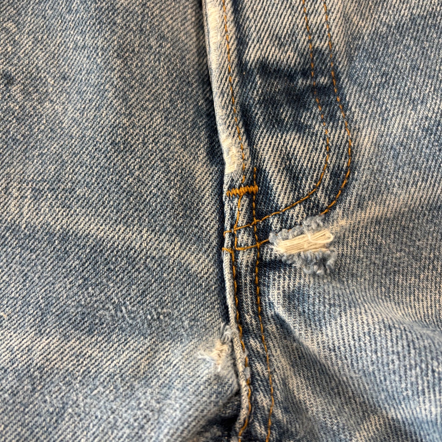 00's Levi's リーバイス 501 denim ダメージデニムパンツ (W34/L30) /A5666P-SO