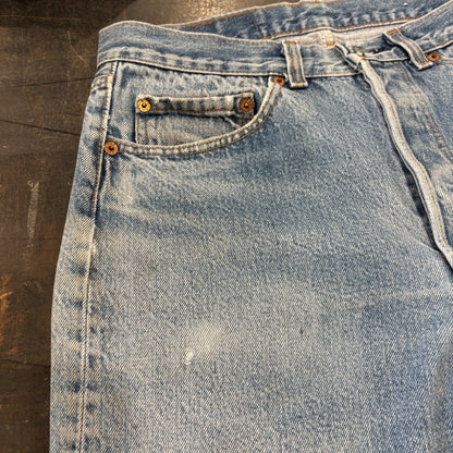 80's Levi's リーバイス 501 denim ダメージデニムパンツ (W32/L34) /A3519P-SO