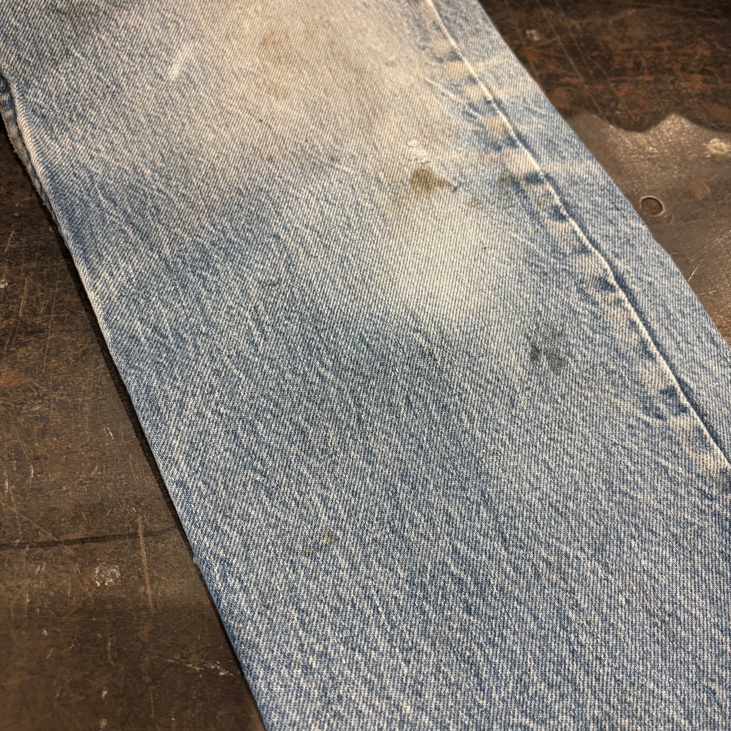 80's Levi's リーバイス 501 denim ダメージデニムパンツ (W32/L34) /A3519P-SO